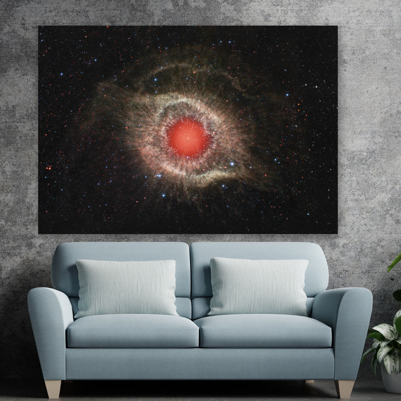 Πίνακας σε καμβά Μάτι του Γαλαξία 4